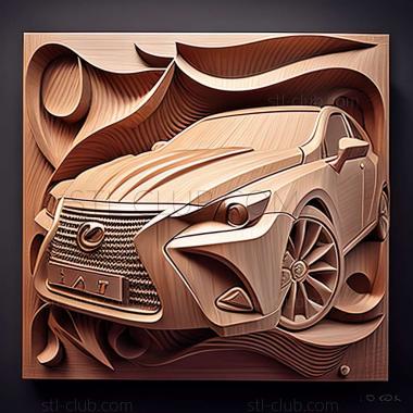 3D мадэль Lexus IS (STL)